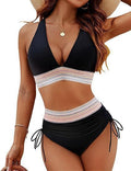 Womens Deep V Bikini Swimsuit